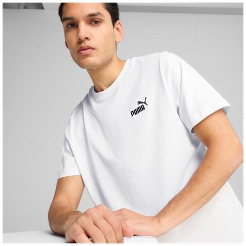 Ess Small No. 1 Logo Tee 68253402, Uomini, Bianca, L - Foto 2