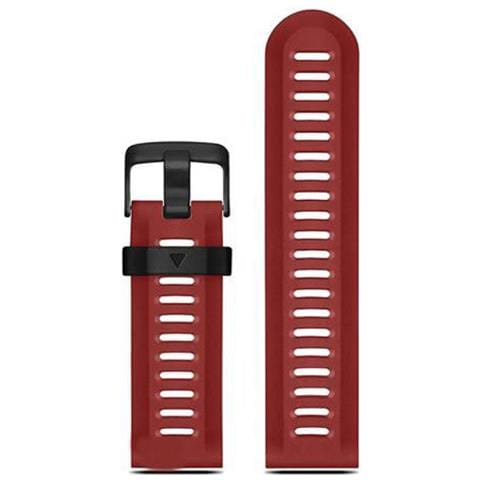 Bracciale Per Garmin Fenix 3 Hr / 6x Gps / 5x Sapphire /descent Mk1 Red - Foto 2