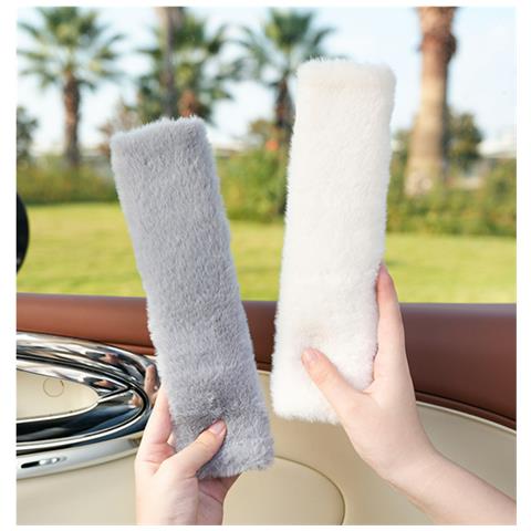 Spalline Per Cintura Di Sicurezza Auto (set Da 2) Grey - Foto 5