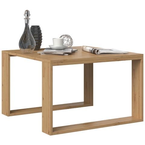 MODERN MINI ARTISAN tavolino da caffè, comodino e consolle da soggiorno Tavolo da caffè Forma quadrata 2 gamba /gambe - Foto 1