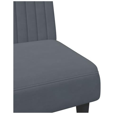 Set di Divani 2 pz Grigio Scuro in Velluto - Foto 9