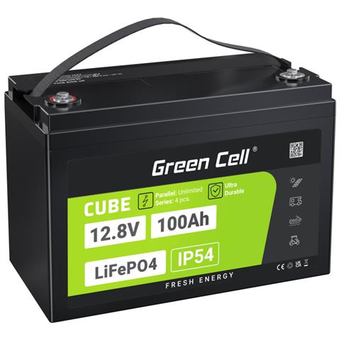 LFPGC12V100AH batteria UPS Litio Ferro Fosfato (LiFePo4) 12,8 V 100 Ah - Foto 1