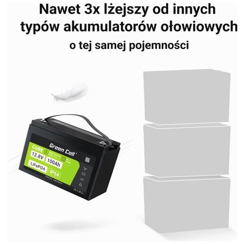 LFPGC12V100AH batteria UPS Litio Ferro Fosfato (LiFePo4) 12,8 V 100 Ah - Foto 13