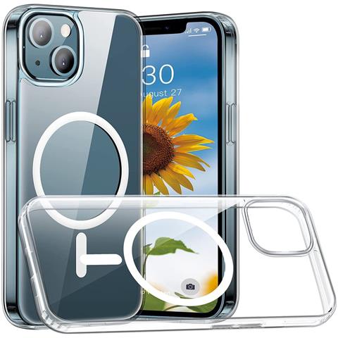 Custodia Magnetica Magsafe Compatibile Con Iphone 17air - Cover Protettiva In Acrilico Trasparente - Foto 1