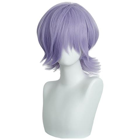 Parrucca Cosplay Viola - Fibra Ad Alta Temperatura, Vestibilità Regolabile Per Giochi Di Ruolo Anime E Feste - Foto 1