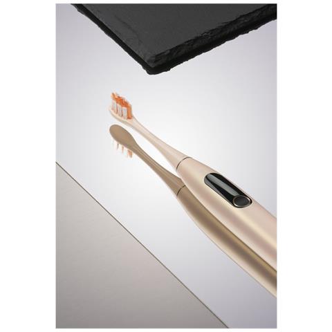 X Pro Digital Set Adulto Spazzolino elettrico sonico Oro - Foto 6