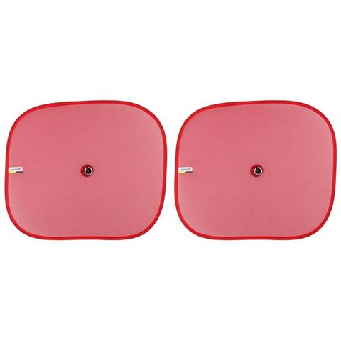 Set Di 2 Pezzi Parasole Per Finestrino Laterale Auto 44x36 Cm, Rosso - Foto 5