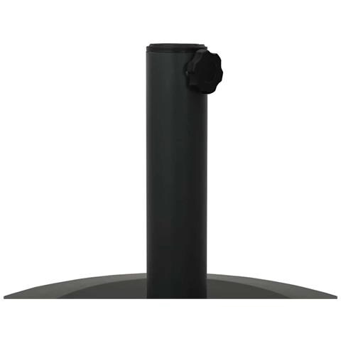 Base per Ombrello da Esterno Regolabile Nero 48 x 48 x 32 cm - Foto 9
