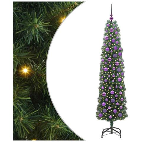 Albero di Natale artificiale con 300 LED Verde 180 cm - Foto 1