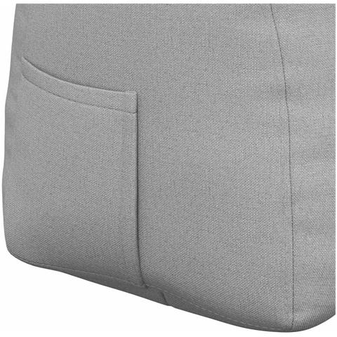 Cuscino per Schiena Grigio Nuvola 140 x 24 x 50 cm Tessuto - Foto 9
