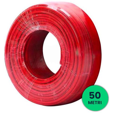 Cavo Solare 6 mmq Colore Rosso 50 Metri, colore Rosso - Foto 1