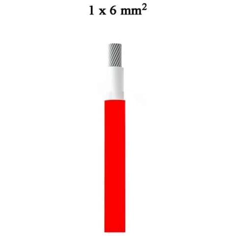 Cavo Solare 6 mmq Colore Rosso 50 Metri, colore Rosso - Foto 2