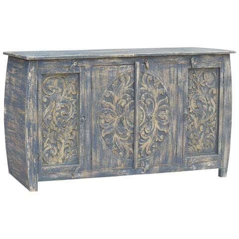 Credenza In Legno Grigio 165x40x83 - Foto 1