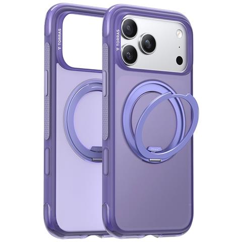 Cover per iPhone 17 Pro Max - TPU+PC, Viola, MagSafe - Foto 1