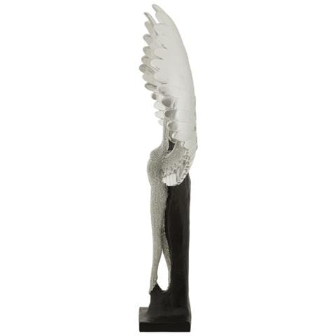 Statuetta Sparky In Resina Argento E Nero Grande - Foto 2