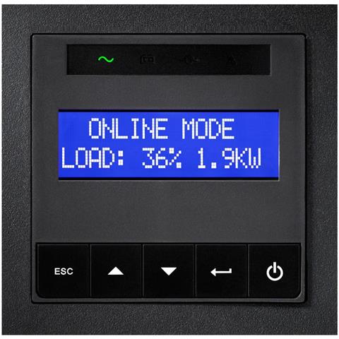 9E6KIR gruppo di continuità (UPS) Doppia conversione (online) 6 kVA 5400 W 1 presa (e) AC - Foto 2