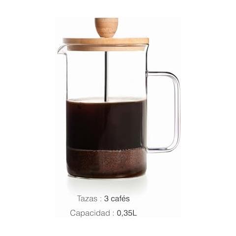 62163 Caffettiera a pressa francese, Caffettiera a pressa con stantuffo, - Foto 3