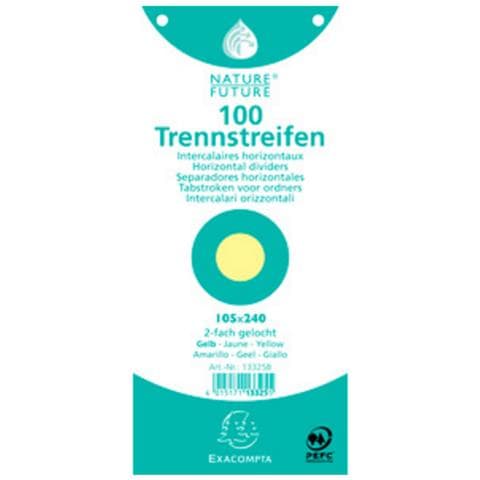 13325B scheda per indice Giallo 100 pz - Foto 1