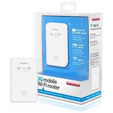 Router Wireless Mobile WLM-1000 3G N150 Mbps 802.11 a / b / g / n Micro SD Card Reader - Foto 2