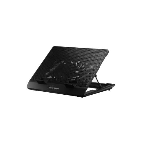 Cooler Master NotePal ErgoStand Lite, 2.0, 1.1 - 1.9 W, 5 V, Nero, 340 x 290,2 x 46,18 mm, 1,12 kg, Plastica - Foto 1