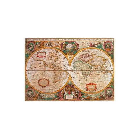 Puzzle Mappa Antica 1000 pz 68 x 48 cm 31229 - Foto 2
