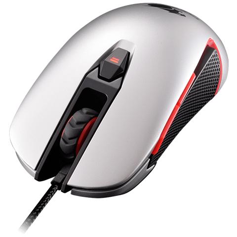 Mouse Gaming USB 400M Ottico 8 Tasti 4000 DPI Retroilluminato Color Argento / Rosso - Foto 2