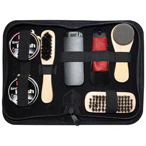 Set pulisci scarpe con astuccio da viaggio - Foto 1