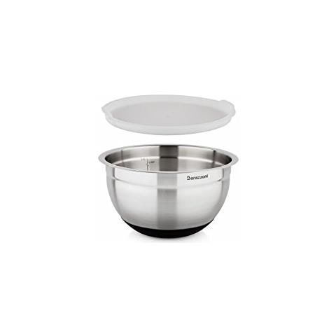 Ciotola Impastare Con Coperchio 24cm Inox Silicone - Foto 1