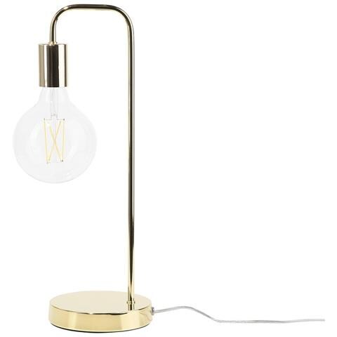 Lampada Da Tavolo In Metallo Color Oro Savena - Foto 1