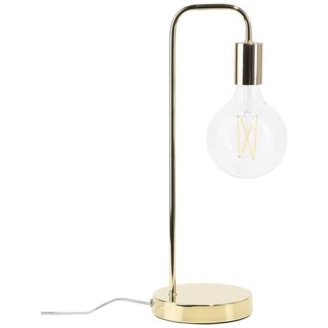 Lampada Da Tavolo In Metallo Color Oro Savena - Foto 30