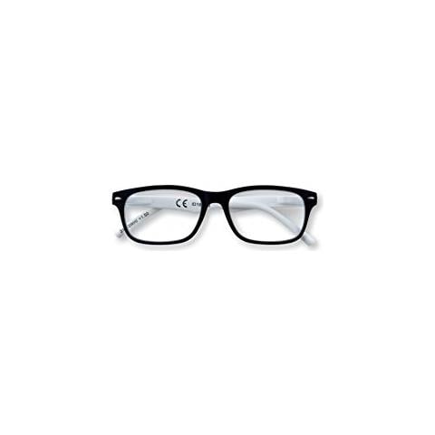 Occhiali Da Lettura Uomo Donna Unisex Bianchi + 3.00 Diottrie 31z-b3-whi, Occhiali Da Vista Da 3 Diottrie Premontati Per Presbiopia, Montatura In Policarbonato E Asta Con Sistema Flex - Foto 1
