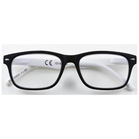 Occhiali Da Lettura Uomo Donna Unisex Bianchi + 3.00 Diottrie 31z-b3-whi, Occhiali Da Vista Da 3 Diottrie Premontati Per Presbiopia, Montatura In Policarbonato E Asta Con Sistema Flex - Foto 4