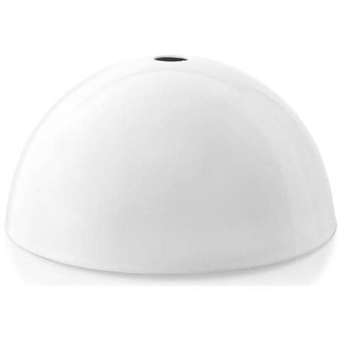 Rosone Da Lampadario In Metallo Bianco - Foto 1