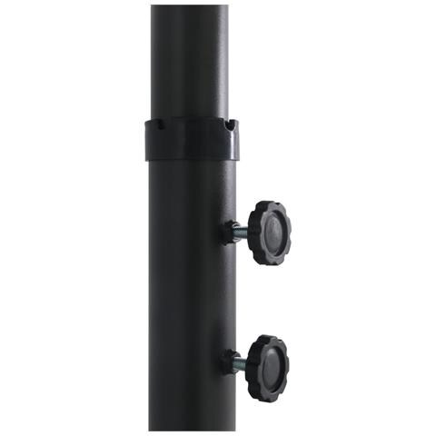 Ombrellone da Esterni Palo in Alluminio 460x270cm Nero - Foto 10