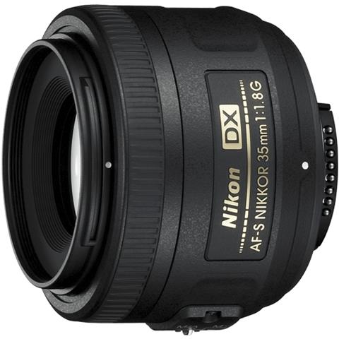 AF-S DX NIKKOR 35mm f / 1.8G, 8/6, 3,5 cm, 1.8, Nero, 7 cm, 5,2 cm - Foto 2