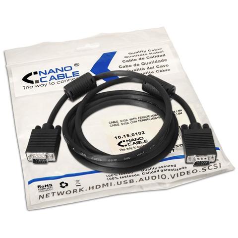 10.15.0101, VGA (D-Sub) , VGA (D-Sub) , Maschio, Maschio, Dritto, Dritto - Foto 2