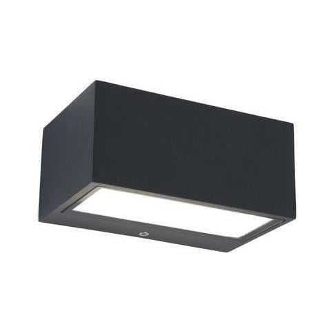 Applique Da Esterno - Alluminio - 4000k - Grigio - Foto 1