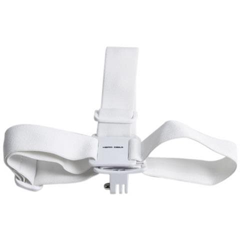 Supporto Elastico Da Casco Regolabile St-24 Per Gopro Hd Hero - Action Cam Nilox Trevi White - Foto 2