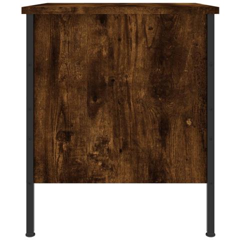 Comodino Rovere Fumo 40x42x50 Cm Legno Multistrato - Foto 2