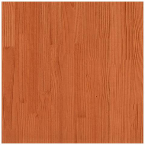 Letto A Castello Marrone Cera 80x200 Cm In Legno Di Pino - Foto 2