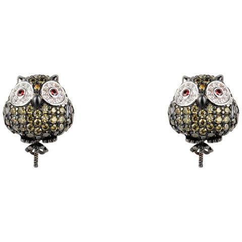 Gioielleria Jla-ear-owl-3. Ciondolo, Colore Nero Verde. Donna. - In ordine - Foto 7