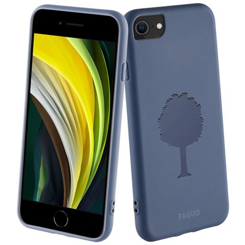 Cover Per Iphone Se / 8/7/6s / 6 Recycletek Faguo Jacaranda, Blu - Foto 2