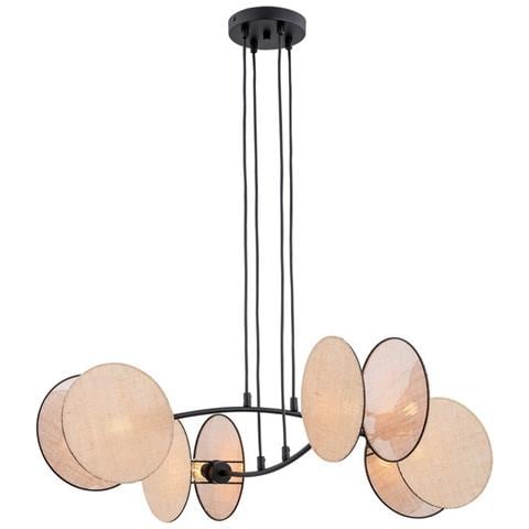 Lampada A Soffitto Nano - Nero - Acciaio Verniciato A Polvere - 116x11,5x11,5 Cm - Foto 1