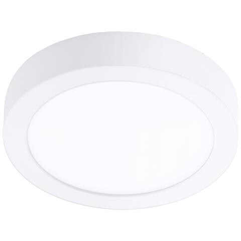 Plafoniera Moderna Fueva Z Acciaio Bianco Led Integrato 16,5w 2700 6500k Ip44 - Foto 1
