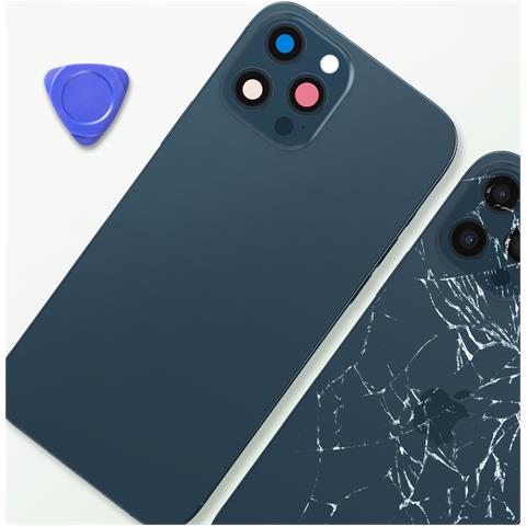 Frame Per Iphone 12 Pro Max Con Vetro Posteriore Di Ricambio - Foto 2