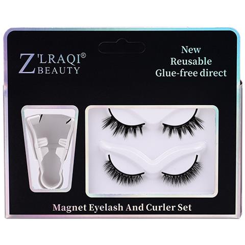 Ciglia Magnetiche Con Applicatore, 2 Paia Di Ciglia Magnetiche Riutilizzabili Modello 2 - Foto 2