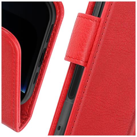 Custodia Per Iphone 16 Pro Max Copertina Portafoglio Supporto Video - Foto 5