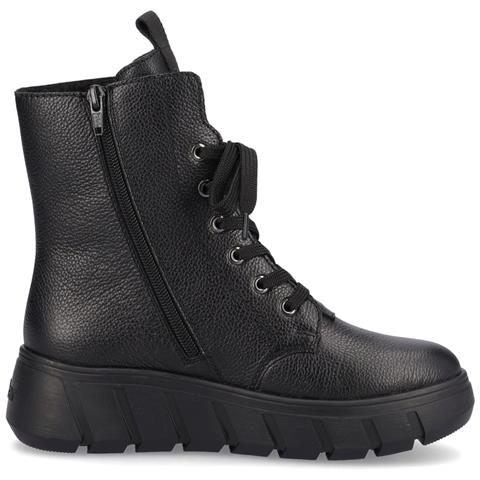 Black Casual Closed Booties Stivaletti Pelle Scarpe Donna Nero Eu 36, Y3501-00 - Foto 3