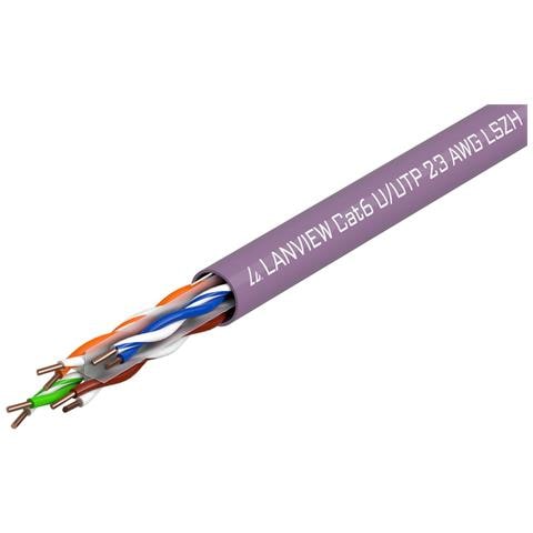 LVN122150 cavo di rete Viola 305 m Cat6 U /UTP (UTP) - Foto 1