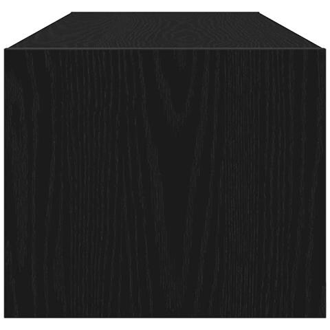 Mobili TV 2 pz Rovere Nero 100x31x25,5 cm in Legno Multistrato - Foto 9
